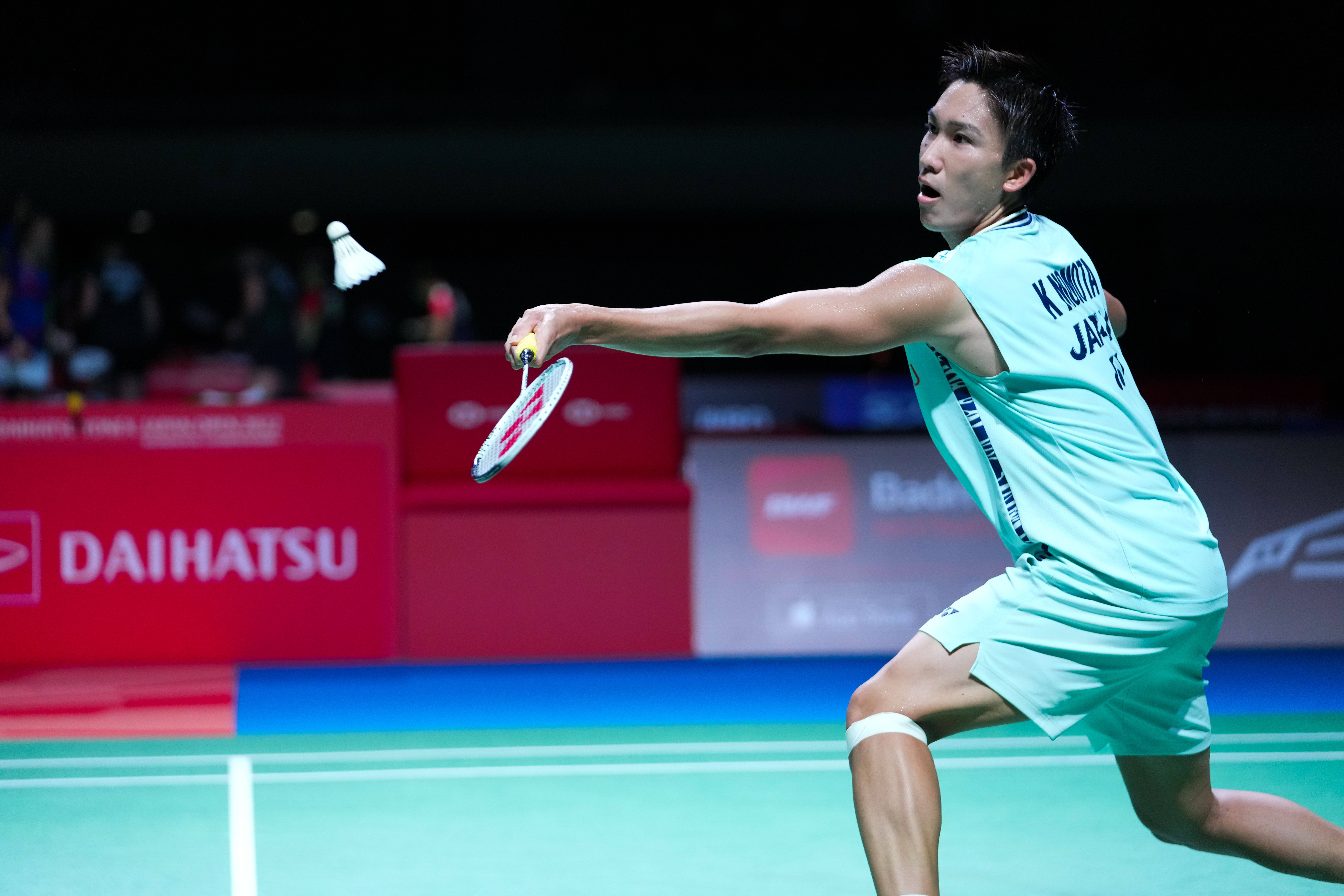 关于马来西亚羽毛球队鏖战丹麦羽毛球队，桃田贤斗统治全场的信息